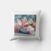 Taufkissen für Mädchen Kussen (Achterkant)