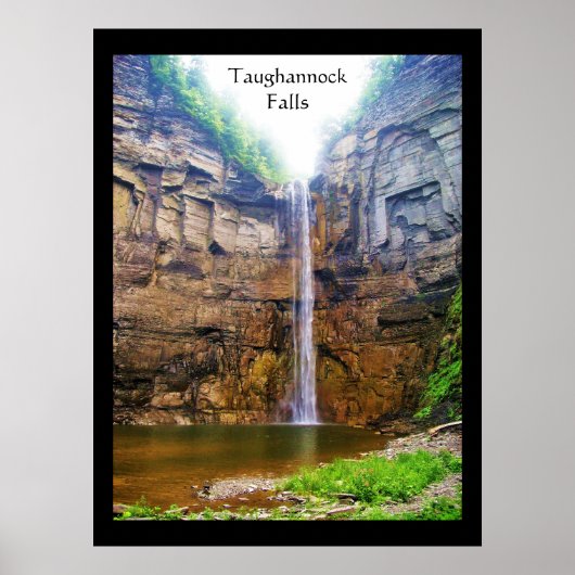 TAUGHANNOCK-HERFSTEN afdrukken Poster (Voorkant)
