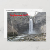 Taughannock Herfsten Briefkaart (Voorkant / Achterkant)