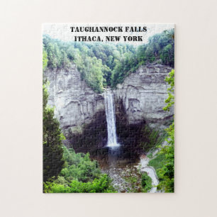 TAUGHANNOCK HERFSTEN ITHACA NEW YORK LEGPUZZEL