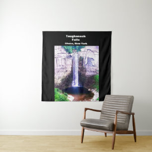TAUGHANNOCK HERFSTEN ITHACA NEW YORK TAPESTRY WANDKLEED