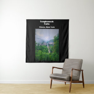 TAUGHANNOCK HERFSTEN ITHACA NEW YORK TAPESTRY WANDKLEED