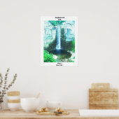 TAUGHANNOCK HERFSTEN ITHACA POSTER (Keuken)