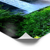 TAUGHANNOCK TOMBE DANS LE NEW YORKGlossy Poster (Coin)