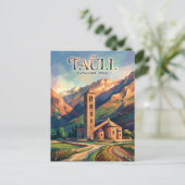 Taüll Spanje Briefkaart (Staand voorkant)