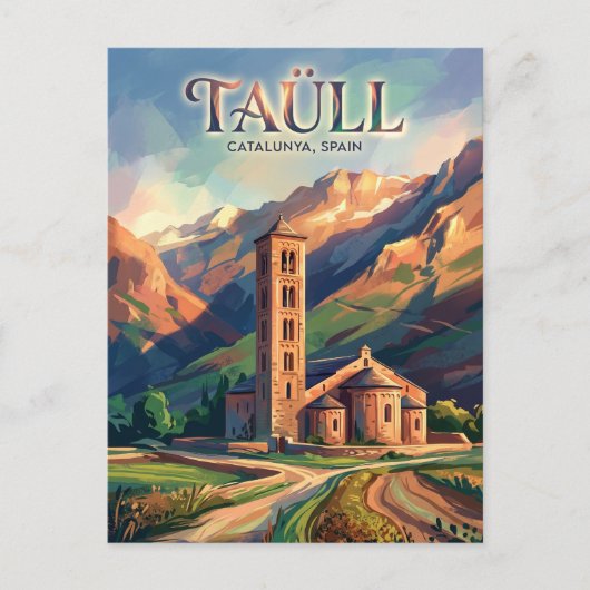 Taüll Spanje Briefkaart (Voorkant)