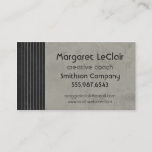 Taupe Beige Professionnel / Carte de visite créati