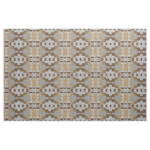 Taupe Beige Tan Donk Bruin Grijze Etnische Kijk Stof