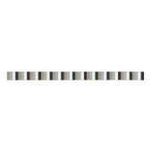 Taupe Black Grey Bold Stripe Grosgrain Ribbon Grosgrain Lint (Voorkant)