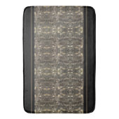 Taupe Black Marmer Stripe Badmat (Voorkant Verticaal)