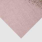 Taupe Blush Roze Rose Bronze Gold Glitter Glam Tissuepapier (Detail)