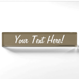 Taupe Brown Color Background Naambordje