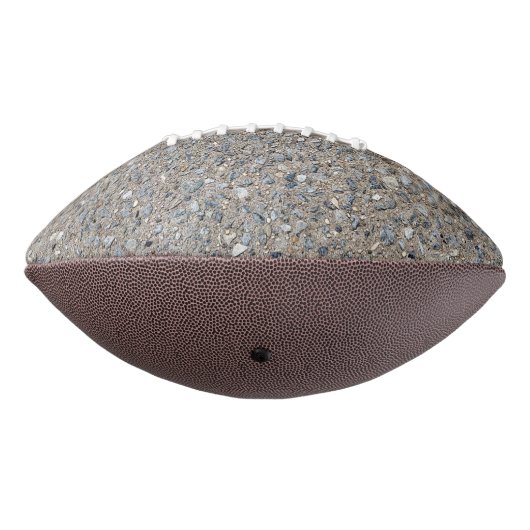 Taupe Concrete Cement Blue Aggregate Sidewalk American Football (Gedraaid 270)