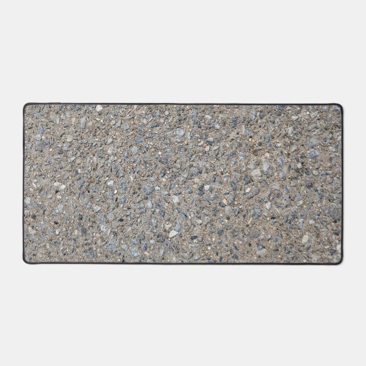 Taupe Concrete Cement Blue Aggregate Sidewalk Bureaumat (Voorkant)