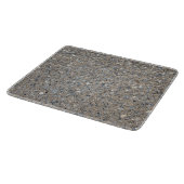 Taupe Concrete Cement Blue Aggregate Sidewalk Snijplank (Hoek)