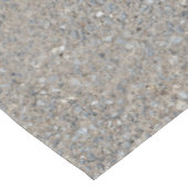 Taupe Concrete Cement Blue Aggregate Sidewalk Tafelkleed (Gekanteld)