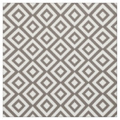 Taupe Diamonds Pattern Stof (Swatch)