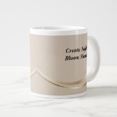 Taupe Gold Inspirational Extra Grote Beker (Voorkant rechts)