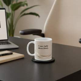 Taupe Gold Inspirational Extra Grote Beker