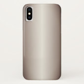 Taupe Gradient Case-Mate iPhone Case (Achterkant)