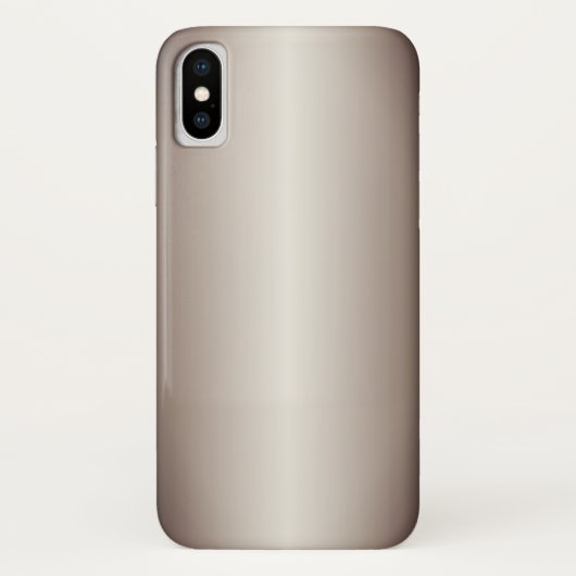 Taupe Gradient Case-Mate iPhone Case (Achterkant)