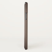 Taupe Gradient Case-Mate iPhone Case (Achterkant / rechts)