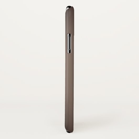 Taupe Gradient Case-Mate iPhone Case (Achterkant / rechts)
