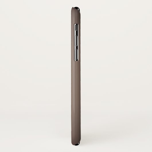 Taupe Gradient Case-Mate iPhone Case (Achterkant/links)
