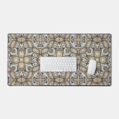 Taupe gris naturel Taupe Beige Brown Motif d'art t (Clavier et souris)