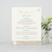 Taupe Ivory Starfish Beach Weddenrenroute (Staand voorkant)