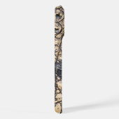 Taupe moderne Croc Cuir Texture (Côté droit)