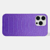 Taupe moderne Croc Cuir Texture (Verso Horizontal)