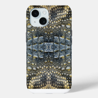 Taupe moderne Croc Cuir Texture