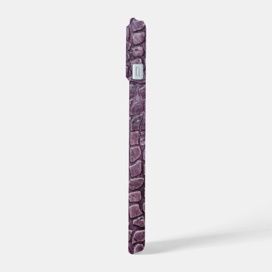 Taupe moderne Croc Cuir Texture (Côté gauche)