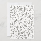 Taupe ovale de carte photo de vacances de baies de (Dos)