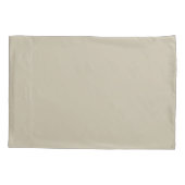 Taupe Swirls Kussensloop (Achterkant-Links)