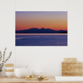 Taupo Sunset Poster (Keuken)
