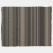 Taupstrepen Fleece Deken (Voorkant (Horizontaal))