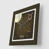 Taur 21 avrigl fin 20 matg Uhr Vierkante Klok (Hoek)