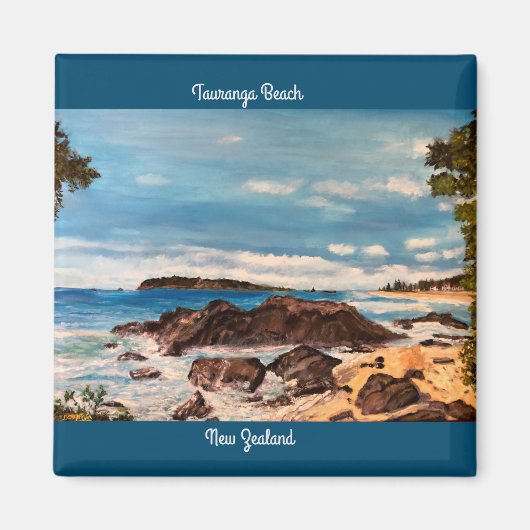 Tauranga Beach, Magnet (Devant)