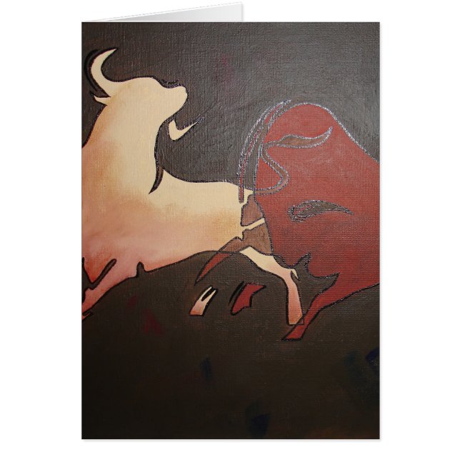 Taurean Bulls Animal Art (Voorkant)