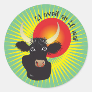 Taureau 21 avril au 20 mai Autocollants