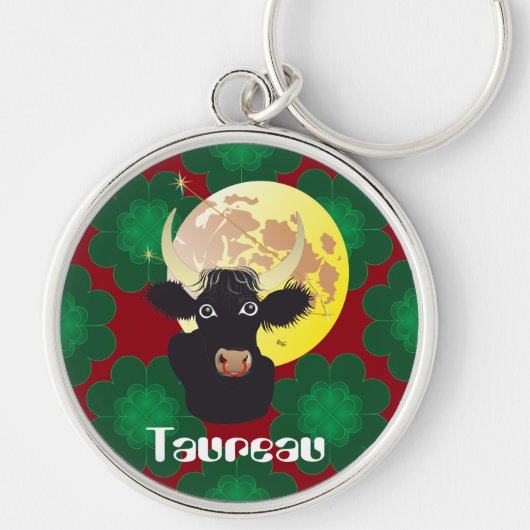 Taureau 21 avril au 20 mai Porte-clés Sleutelhanger (Voorkant)