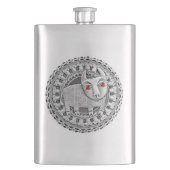 Taureau 8 onces. Flacon (devant)