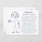 Taureau [ - BitchScope - ] Carte postale (Devant / Derrière)