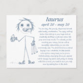 Taureau [ - BitchScope - ] Carte postale (Devant)