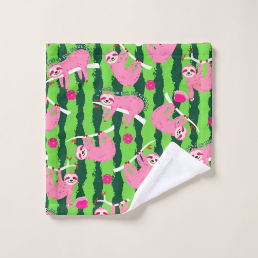 Taureau rose 🦥 (Gant de toilette)