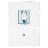 Taureau Terrier - Cute Original Chien Art (Dos)