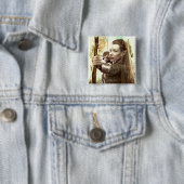 TAURIEL™ Dochter van Mirkwood Vierkante Button 5,1 Cm (In situ)