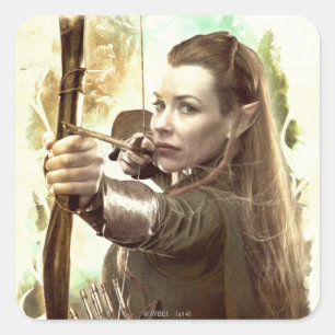 TAURIEL™ Dochter van Mirkwood Vierkante Sticker
